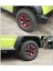 Suzuki Jimny Için 2019 2020 2021 2022 Tekerlek Hub Hub Lastik Jant Dekorasyon Kapağı Trim Sticker Çıkartma Dış Aksesuarları Kırmızı (Yurt Dışından) 4