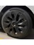 Model 3 Tekerlek Kapağı 18 Inç Hub Kapağı Tesla Için Tam Kapak Yedek Aksesuarları Model 3 - Mat Siyah (Sol) (Yurt Dışından) 4