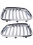 1paır Ön Tampon Üst Orta Grille Krom Bmw X1 Serisi E84 2010-2012 51112993307 51112993308 (Yurt Dışından) 3