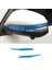 Toyota 4runner Için 2010-2023 Karbon Fiber Araba Dikizli Ayna Trim Şeridi Dekorasyon Aksesuarları Mavi (Yurt Dışından) 3