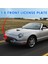 Araba Ön Lisans Lisans Plaka Plakası Panel Çerçevesi 1W6Z17A385AA 1W6Z-17A385-AA Ford Thunderbird 2002-2005 (Yurt Dışından) 4