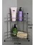 2 Katlı Banyo Köşeliği, Paslanmaya Dayanıklı Şampuanlık, Banyo Düzenleyici Organizer 2