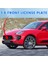 Porsche Macan 2015-2018 Için Siyahli Ön Plaka Montaj Braketi 95B807287 (Yurt Dışından) 4