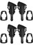 4pcs Araba Ön Cam Silecek Su Sprey Nozul 07-12 Dodge Kalibre (Yurt Dışından) 1