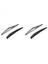 4pcs Araba Ön Cam Arka Cam Silecek 12 Inç Arka Silecek Bıçağı ve Kol Seti Nissan Qashqai Dualis J10 J11 2006-2019 (Yurt Dışından) 1