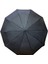 10 Telli 3 Kırmalı Otomatik Şemsiye Siyah Rüzgar Koruyucu 5