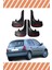 Renault Clio 2 Hb 1998-206 Tunıng Yazılı 4'lü Tozluk Çamurluk Paçalık 1