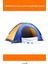 Kolay Kurulum Su Geçirmez 4 Kişilik Kamp Çadırı 2