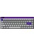 MADE68 Pro+ Purple Light %65 Ttc Purple Heart Kom Manyetik Switch 8k Hz Hall Effect Hotswap Rgb Ingilizce Mekanik Gaming Klavye 1