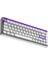 MADE68 Pro+ Purple Light %65 Ttc Purple Heart Kom Manyetik Switch 8k Hz Hall Effect Hotswap Rgb Ingilizce Mekanik Gaming Klavye 2