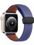 Apple Watch 38MM KR414 Daks Deri Kordon - LACIVERT-(5796) - SB001M-485TV9 1