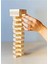 Kahverengi Jenga Denge Oyunu, Aile Boyu Eğlence ve Birlik Için Tasarlandı 2