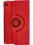 Samsung Galaxy T220 Tab A7 Lite 8.7 Kılıf 360 Tablet Deri Kılıf - Kırmızı-(57 - SB001M-4886I 3