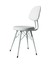 Kav Mutfak Sandalyesi, Yemek, Bahçe, Kafe, Modern Sandalye - Beyaz Deri, Beyaz Gövde 6