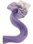 Peruk Saç Tokalı Uzun Deniz Kızı Modeli Pullu Mor-Lila Çıtçıtlı Toka 38CM 4