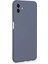 Samsung Galaxy A04 Kılıf Nano Içi Kadife Silikon - GRI-(5796) - SB001M-487JH7 2
