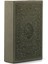 % 100 Orjinal Hakiki Deri Küçük Boy Klasik Kutulu Kuran-I Kerim Yeşil Renk 2