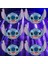 Karton Maske Stitch (Stiç) Temalı Karton Maske 6 Lı Paket Lilo Nun Stitch Karekteri Sadece Maske 2