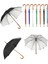 Kırmızı Renkli Otomatik Açılır Fiber Karbon Baston Şemsiye 3