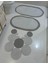 Banyo Paspas Seti 3'lü El Yapımı Oval (60X100, 50X90, 51X60 Cm) | Modern Tonlar Dekoratif Paspas 4