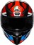 K1 S E2206 Fastlap Black Red Blue Kapalı Kask 6