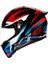 K1 S E2206 Fastlap Black Red Blue Kapalı Kask 7