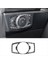Araba Far Anahtarı Trim Araç Far Anahtarı Dekor Sticker Araç Iç Değişiklik Parçaları FORD11-19 Mondeo B (Yurt Dışından) 3
