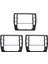 3x 3B0858069 Iç Dash Center Konsol Trim Çerçeve Panel Radyo Yüz Çerçevesi Passat B5 2001 2002 2003 2004 2005 (Yurt Dışından) 1