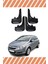 Opel Corsa D-E 2007-2014 Racing Yazılı 4'lü Tozluk Çamurluk Paçalık 1