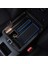 Nissan Rogue X-Trail 2014-2021 Otomobil Merkezi Konsol Organizatörü Koltuk Depolama Tepsisi Iç Aksesuarlar-Black &amp Blue (Yurt Dışından) 2