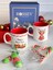 Hediyelik Christmas Red 2 Kişilik Özel Hediye Kutulu Kupa Takımı 2