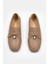 Mata Nude Hakiki Deri Kadın Loafer 1
