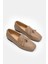 Mata Nude Hakiki Deri Kadın Loafer 5