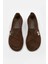 Mii Acı Kahve Hakiki Süet Kadın Loafer 2