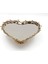 Gümüş Kaplama Bakır Kalp Tepsi 2