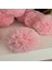 Toz Pembe Sıralı Ponpon Mini Ponpon 3