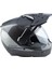 X1 Alpha Carbon Korumalı Adv Motosiklet Kaskı Metalik Gri Gri 4