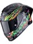 Exo R1 Evo Iı Air Savage Spor Motosiklet Kaskı Siyah Yeşil Turuncu 1