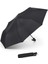 Rüzgara Dayanıklı Otomatik Siyah Şemsiye, Şık ve Kullanışlı Dış Mekan Aksesuarı 1