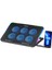 Gaming M60 Laptop Soğutucu, Notebook Stand,10 Rgb Işık Kontrolü, 15.6-17 Inch, Hız Kontrolü, 6 Büyük Fan,telefon Standı, 2 USB 1