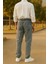 Erkek Bol Paça Jogger Baggy Gri Pantolon 6