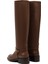 Kadın Kahverengi Tokalı Deri Çizme 25WFD101518 7