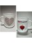 I Love England Temalı Şeffaf Kupa Buzlu Cam Hareketli Kalp Detaylı 4