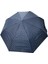 Tam Otomatik Kare Desenli Lacivert Şemsiye 7110D 1