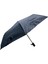 Tam Otomatik Kare Desenli Lacivert Şemsiye 7110D 2