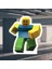 Ayaklı Pano Roblox Noob Temalı 33X29 cm Doğum Günü Masa Dekoru Çocuk Odası Süsü 3