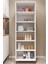 Ases E51 Çok Amaçlı Dolap Mutfak Dolabı , Banyo Dolabı , Kiler Dolabı , Ayakkabılık Dolabı Beyaz 3