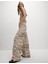 Leopar Desenli Wide Leg Jean Pantolon 1