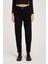 Kadın Slim Fit Dar Kesim Pamuklu Dar Paça Siyah Jean Pantolon 1