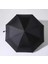 Tam Otomatik Siyah Rüzgardan Koruyan Açılır Kapanır Şemsiye 2